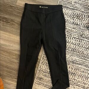 Anne Klein Black Trousers Classic Cotton Blend